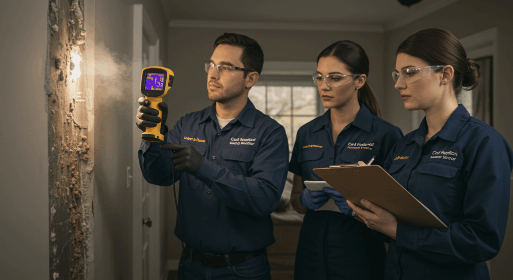 Crawlspace Mold Treatment Chestermere